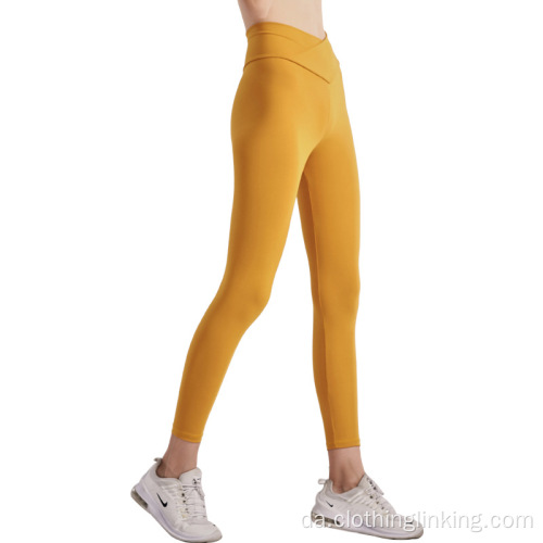 YOGA Kvinder børstede lette leggings Yoga bukser